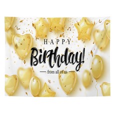 페이토 생일케이크 해피 배경 현수막, C4