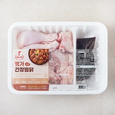 마니커 명가 간장 찜닭 750g + 소스 150g 세트 (냉장), 1세트