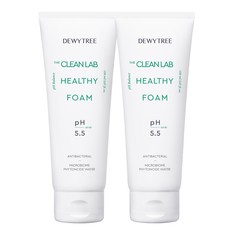 DEWYTREE The Clean Lab弱酸性保濕洗面乳, 2個, 150ml