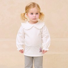 밀크마일 유아용 뽀송퍼피카라블랑 티셔츠