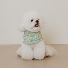 리카리카 강아지 커들리 히트 패딩, 올리브, 1개