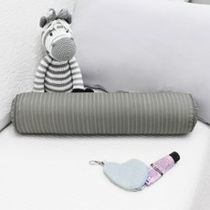 베드앤데코 에브리데이 경추 목베개 + 솜 세트, 그레이베이지, 1개