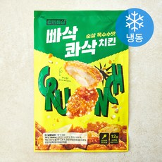 한끼통살 빠삭콰삭치킨 순살 옥수수맛 (냉동), 380g, 1개