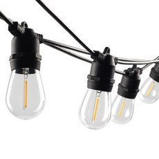 21C Trend 20球太陽能充電式造型燈串 19.3m, 黃光色