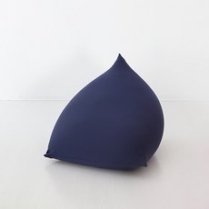 마켓비 앰보 1인 패브릭 빈백소파 LS003, 네이비