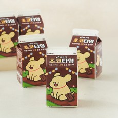 빙그레 초코타임, 5개, 200ml