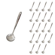 키친블루밍 스텐 304 통국자, 혼합색상, 20개