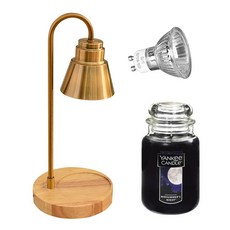 Lati Lighting Dorian 圓形融蠟燈 + Yankee Candle 大罐蠟燭 仲夏之夜 套組, 單一顏色