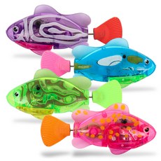 DING DONG PET 貓咪魚水族箱玩具組, 隨機出貨, DD-025