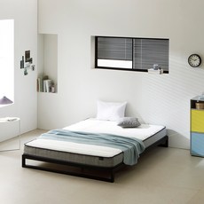 지누스 라돈테스트 기준충족 베이직 하이브리드 스프링 매트리스