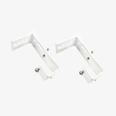 창안애 높이 조절 브라켓 세트 6~13cm, 화이트, 2개