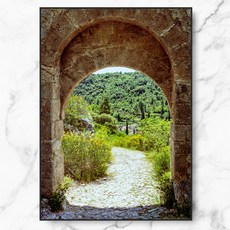 RYMD 普羅旺斯海報 + 樹脂畫框, 黑色