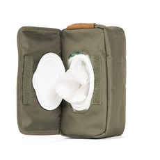 濕紙巾收納盒, 卡其色, 1入