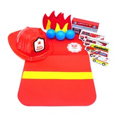 Flipbox 消防員套裝角色扮演道具, 混色