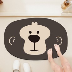 다다랜드 동물친구들 규조토 발매트, 원숭이