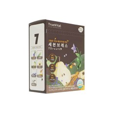 Truevital 7 Breath桔梗梨汁隨身包, 13克, 1盒
