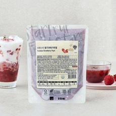 프룻스타 딸기과육가득펄, 300g, 1개