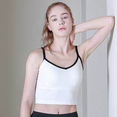hih 여성용 브이넥 라인 브라탑