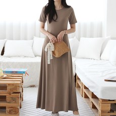 봉봉스토리 쿨페이퍼 롱A 임산부 원피스