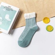 孕婦四季棉質舒適襪 深綠色, 5雙