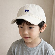 Starbean 兒童彩色刺繡四季鴨舌帽