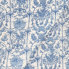 르우홈 대폭 20수 면 패브릭 원단 클래식뜨왈, 블루, 1개