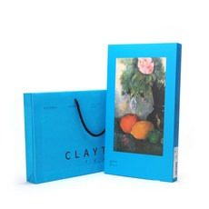 CLAYTON TEA Gallery Blue 4號國家法國茶包 3種*5入組+購物袋, 1套, 茉莉花 1.5gx 5p + 薰衣草 1g x 5p + 大吉嶺 2g x 5p