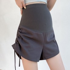에어 끈 주름 임부복 반바지