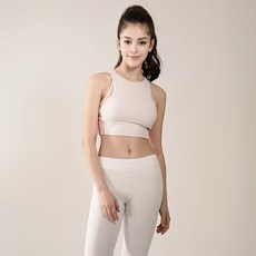 TRUEFOXY 女性支撐型內建胸墊瑜珈短版背心