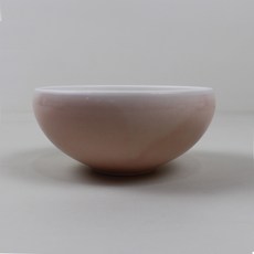 달소금 도자기 몽글 대접, 핑크, 1개
