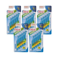 NEO Plus Everden 齒間牙刷 L 型 s, 5個, 5件