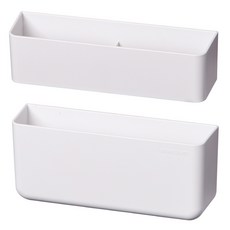 litem. 里特 磁吸式雨傘架 Set, PS材質, 深灰色/灰色/白色, 1組, 上端190 x 55 x 50mm + 下端188 x 55 x 82mm