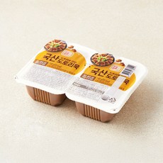 친정엄마 국내산 도토리로 만든 도토리묵, 140g, 2개, 1개입