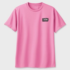 하이후 오각 USN 드라이 라운드 반팔티