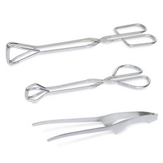 Story Cook 多功能不銹鋼三角鉗 S號+L號+鑷子夾組, 單色, 1套