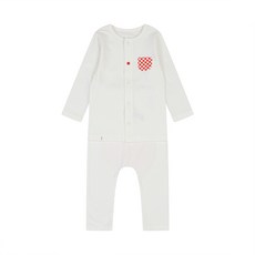 ETTOI 嬰幼兒寬鬆貼身內衣上下套裝