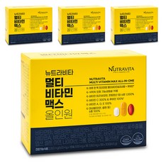 Nutravita 多種維生素多效合一, 30包, 4盒