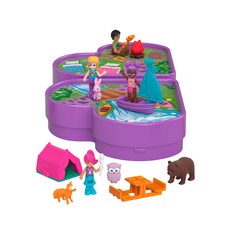 Polly Pocket Heart Pouch 緊湊型玩具屋, 隨機發貨