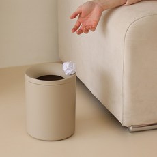 Promade Tools Donut Bin 開放式垃圾桶, 沙米色, 1個