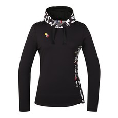 CASTELBAJAC 女款彈力圖案彩色連帽衛衣 BGAWTS705BK