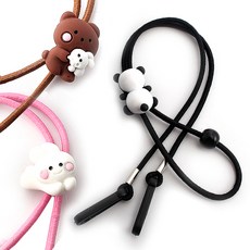 arang.rorang 動物朋友口罩掛繩項鍊3件組