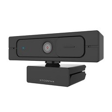 STCOM 8 兆像素夾式隱私快門網絡攝像頭 4K30Hz UHD4K, 超高清4K, 黑色的