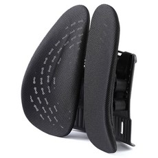 Cartem 3D姿勢矯正腰靠墊, 黑色, 1個