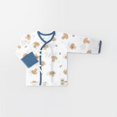 Merebe 嬰兒蘑菇印花肚衣