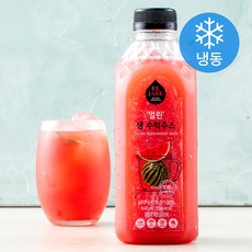 엘제이드 무가당 얼린 생 수박주스 (냉동), 840ml, 1개
