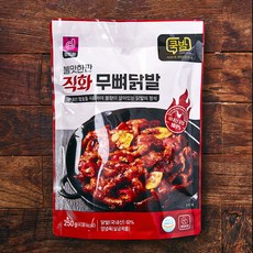 불맛한판 직화 무뼈닭발, 250g, 1개