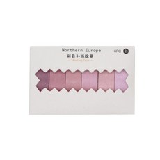 Mibil 漸層粉彩紙膠帶, 2個, 粉紅色