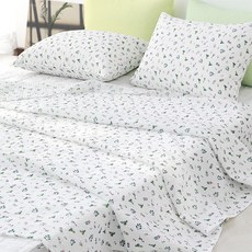 amante 香水檸檬圖案泡泡紗夏季波紋薄被寢具組