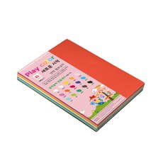 paperculture PLAYCOLOR 綜合色紙 180g B5 100入, 15色, 1組