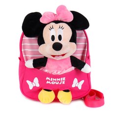 WINGHOUSE 迪士尼米妮玩偶孩童防走失帆布後背包 QB21P